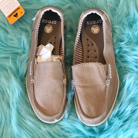 CROCS Shoes Crocs Walu Canvas Loafers Poshmark